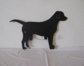 Dog Leash/Key Holder Metal Wall Art Silhouette